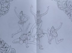 Раскраска «Рисуй с художником»