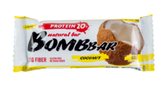 Батончик неглазированный `BOMBBAR` Кокос 60 г