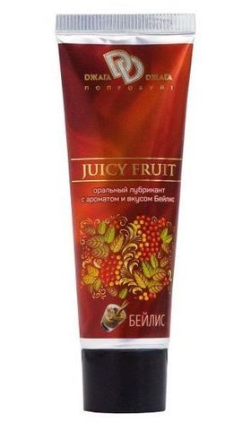 Интимный съедобный лубрикант JUICY FRUIT с ароматом  Бейлис  - 30 мл. - БиоМед BMN-0067