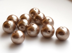 Хлопковый жемчуг 12 мм Beige