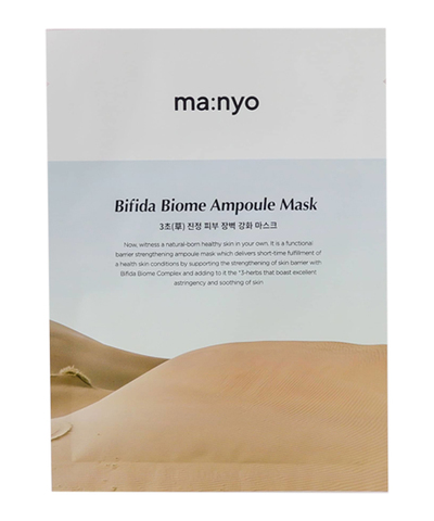 Маска тканевая одноразовая с бифидобактериями Manyo Factory Bifida Biome Ampoule Mask 30гр
