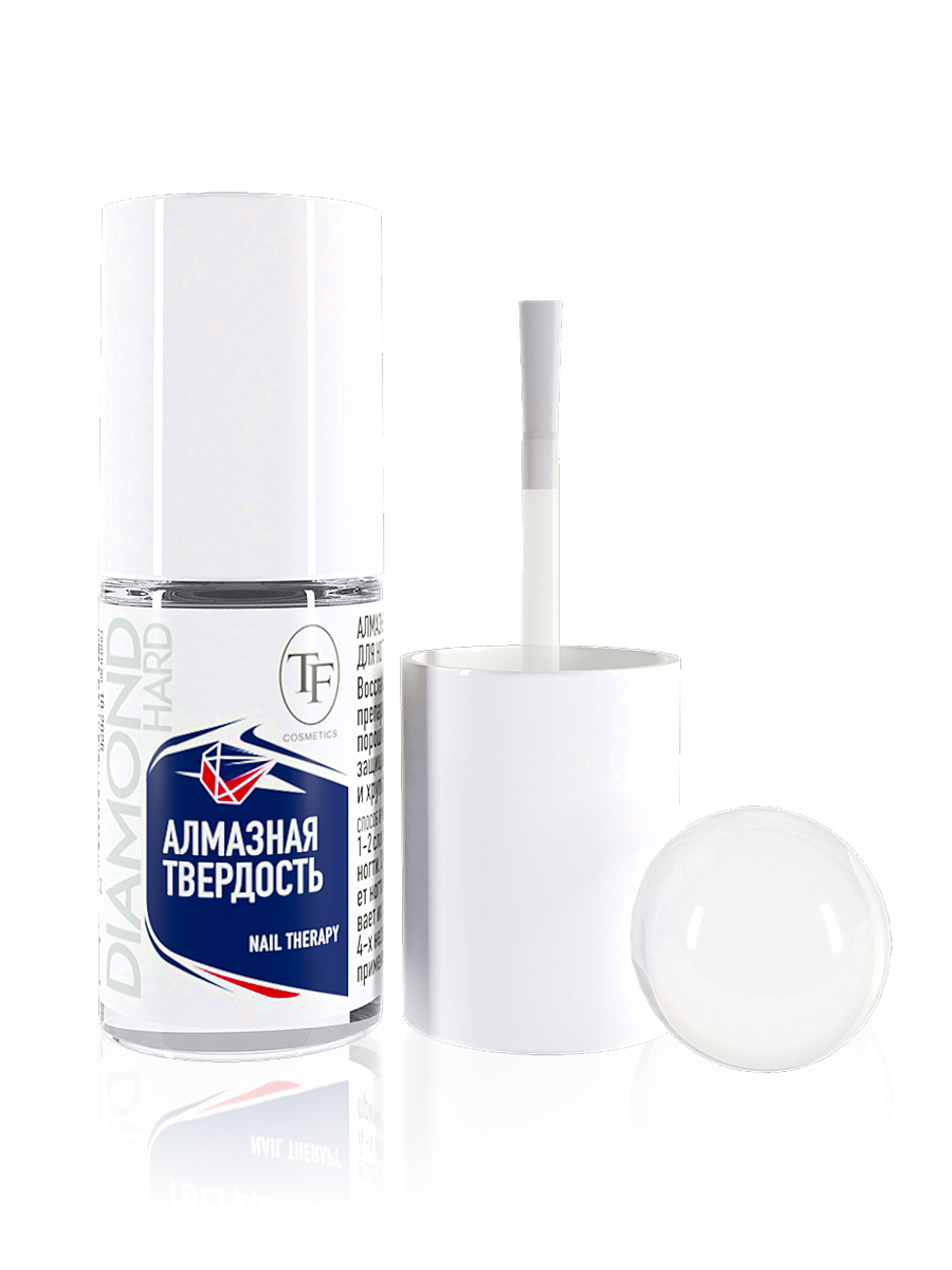 TF Средство № 1 Алмазный укрепитель для ногтей  "DIAMOND HARD" прозрачный  8ml