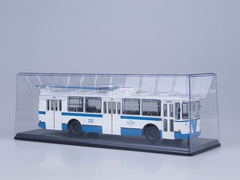ZIU-682B trolleybus with operating rod blue-white Start Scale Models (SSM) 1:43
