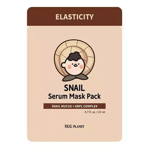 Daeng Gi Meo Ri Egg Planet Snail serum mask pack Маска на тканевой основе с муцином улитки