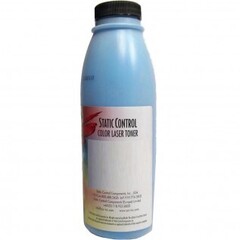 Тонер для CLJ5500, 5550, EP-86 cyan (голубой) 340 гр Static Control toner