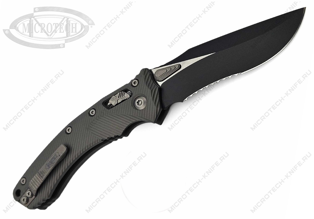 Нож Microtech 137RL-2FLNC Natural Clear Aluminum Amphibian Ram-Lok - фотография 