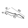 Комплектующие для накладной трековой системы Maytoni Accessories for tracks exility TRA034HS-21W