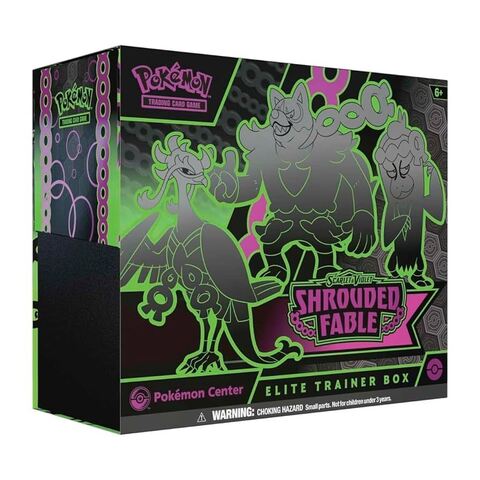 Набор карточек Pokemon TCG: Scarlet and Violet Elite Trainer Box