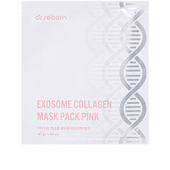 Гидрогелевая маска с экзосомами и коллагеном Dr.Reborn Exosome Collagen Mask Pink
