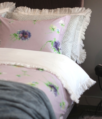 Постельное белье 2 спальное Decoflux Aster Pink