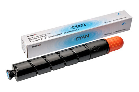 Тонер-картридж Integral для Canon тип EXV-28 синий