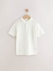 Поло вязаное для мальчика Next E27-917, Белый