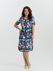 4728 Халат на пуговицах