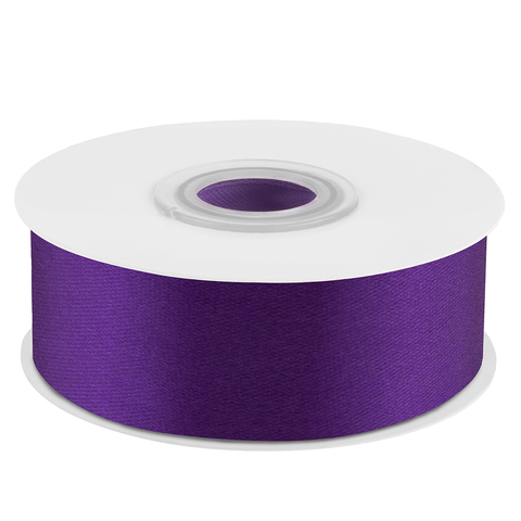 Лента Атласная (2,5см*22,85м) Фиолетовый.