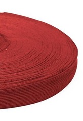 Тесьма окантовочная, ш. 2,2 см, п/э 100%, 2,4 гр/м, красный