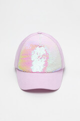 кепка  для девочки  ТК 80092/лепесток орхидеи