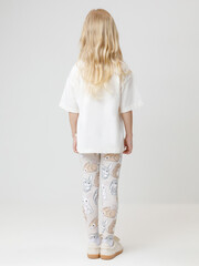 брюки  для девочки  КР 4074/бежевый 0403 Н086 к659