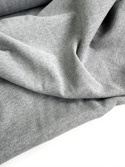 Трикотаж кашкорсе, Серый меланж