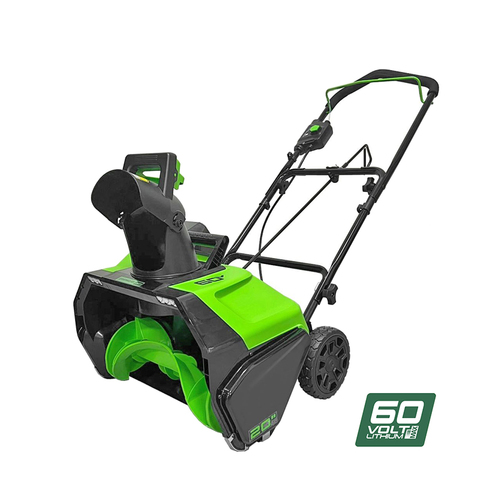 Снегоуборщик Greenworks GD60PST 60V (51 см) аккумуляторный, без АКБ и ЗУ