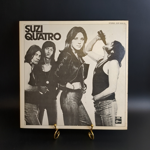 LP Suzi Quatro - 48 Crash / Can the Can. Виниловая пластинка 12 дюймов. Япония 1973 год