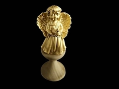 Силиконовый молд Белоснежный ангел с голубем