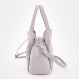 Сумка Саломея 214 итальянский светло-серый