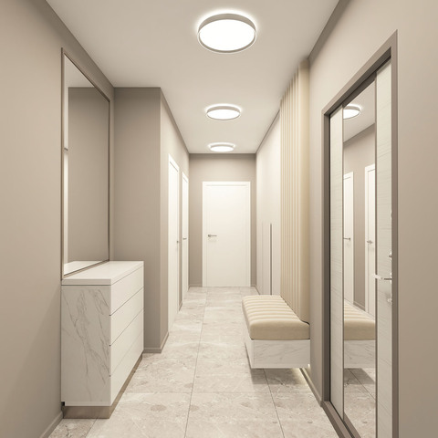 Потолочный светодиодный светильник Denkirs Plato DK6510-WH