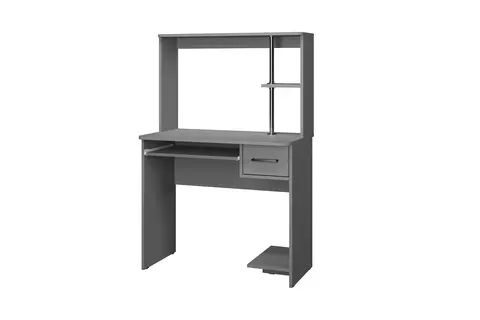 Компьютерный стол с надстройкой Дебют графит