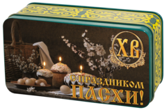 ШКАТУЛКА С ЧАЕМ "ПАСХАЛЬНОЕ УГОЩЕНИЕ ВЕЧЕР" 60 г