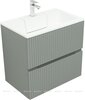 Aquanet 332520 Тумба с раковиной Джейн 70 цв.мисти грин (раковина Фортуна) (332520)