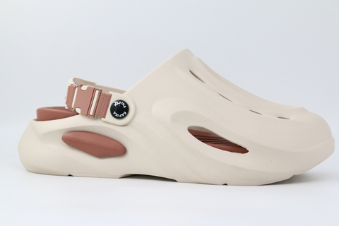 Капика пляжная обувь кроксы (бежевый-коричневый) 36-43 84101-1