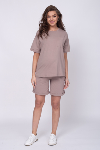 Костюм для беременных 17560 светлый мокко