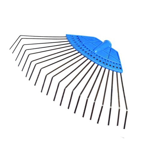 Грабли веерные, пластинчатые, пластмассовая основа (Россия) 66-1-100