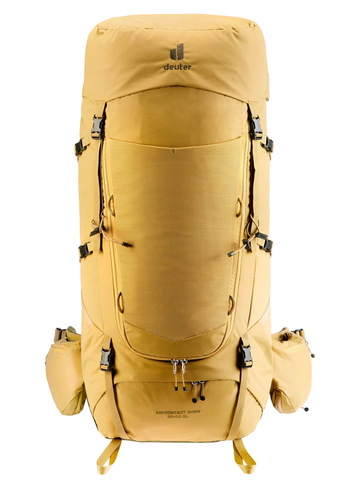 Картинка рюкзак туристический Deuter Aircontact Core 65+10 SL Savanna/Nori - 9