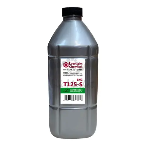 Тонер Everlight/TTI для HP Универсал тип T125-S - фл. 1 кг.