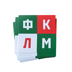 Стикеры ФКЛМ (25 штук)