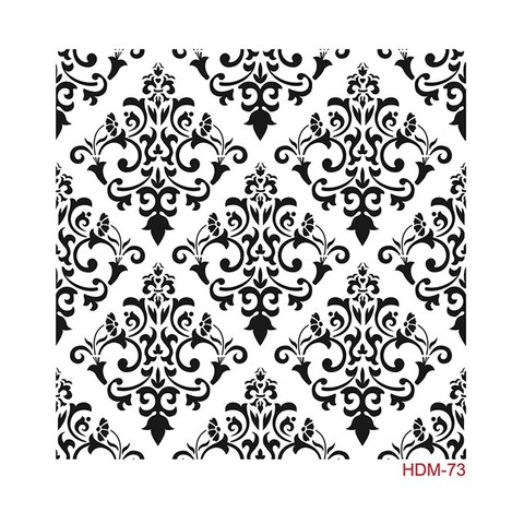 трафарет,пластик HDM-73, 25*25см