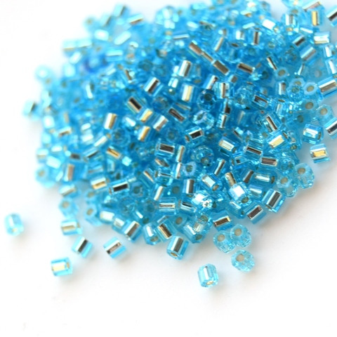 Бисер Тохо Hexagon 11/0 0023 светло-голубой