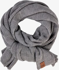 Шарф вязаный Buff Knitted Collar Francis Melange Grey - 2