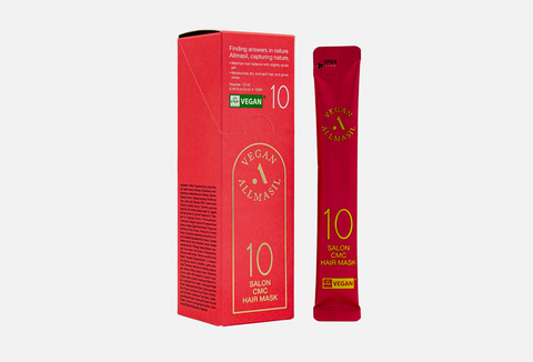 ALLMASIL Маска для волос с аминокислотами 10 Salon cmc hair mask stick pouch (12 мл)