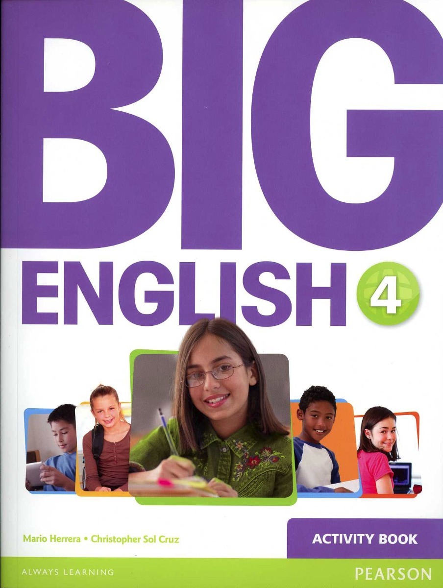 Book is big. Big English 4. English 4 activity book. Big English 3 activity book. Big English.