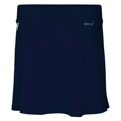 Теннисная юбка EA7 Woman Jersey Miniskirt - navy blue