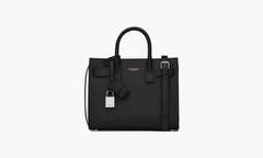 Сумка Saint Laurent Sac De Jour Nano Tote Smooth Leather Bag "Noir"