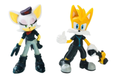 Набор фигурок Sonic Prime Sonic the Hedgehog Найн (Тейлз) и Мятежница Руж (Вид 6)