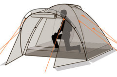 Туристическая палатка Canadian Camper Karibu 3 comfort