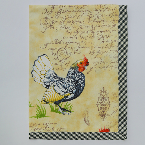 Полотенце 57х78 Old Florence Gallo с зеленым кантом