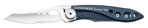 Нож перочинный Leatherman Skeletool Kbx 89 mm, синий, кробка картонная (832383)