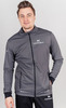 Элитный утеплённый лыжный костюм Nordski PRO Graphite-Black мужской