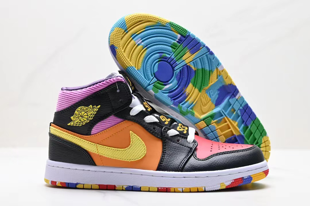 Air Jordan 1 Mid GS Six Championships