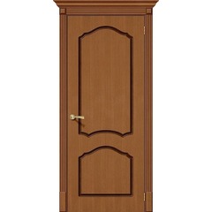 Купить Межкомнатная дверь шпон Каролина орех глухая